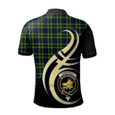 Clan Campbell of Breadalbane Modern Tartan Polo Shirt - Believe In Me Style KR73 Campbell of Breadalbane Modern Tartan Tartan Polo